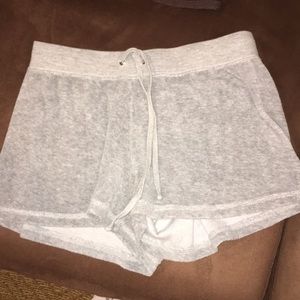 Juicy Couture Gray Terry Shorts